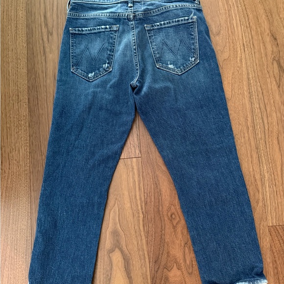 MOTHER Denim - MOTHER Straight-Leg Denim Jeans in Classic Blue